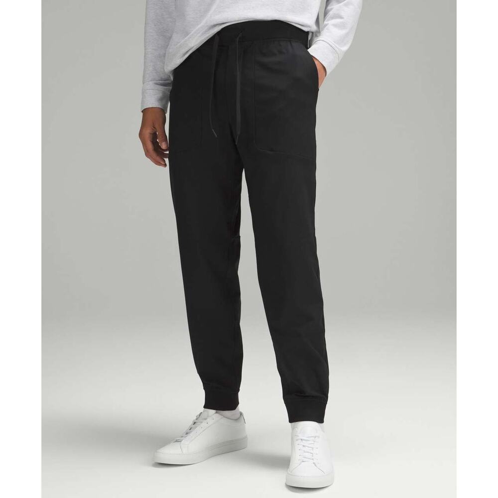 Lululemon ABC Jogger Pants Black Warpstreme 4-Way Stretch Men’s Medium M5AJLS